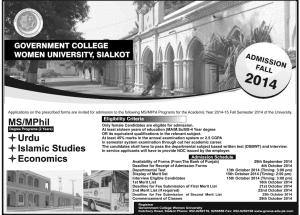 gcu sialkot