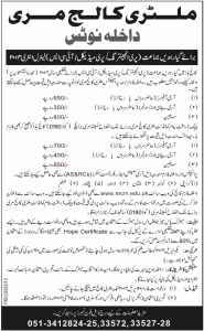 miltry-clg-murree-admission